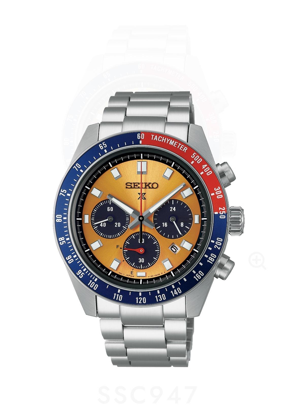 Seiko Prospex Speedtimer view 2
