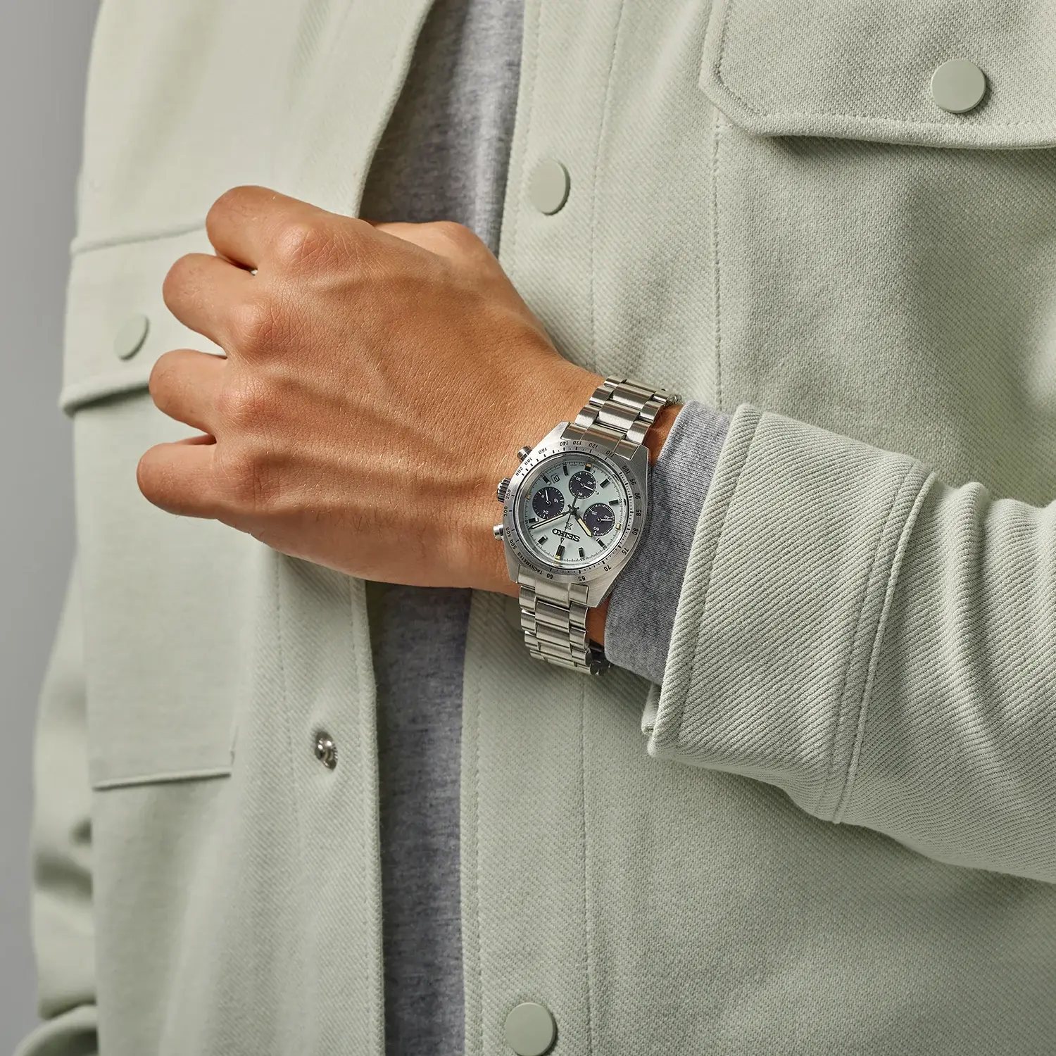 Seiko Prospex Speedtimer view 2